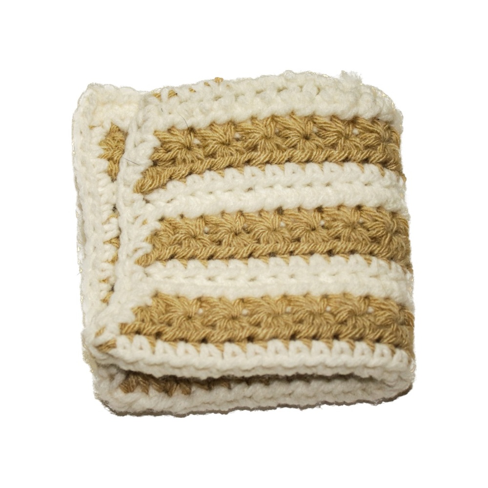 Crocheted Farmhouse Textured Wash/dishcloth (1)